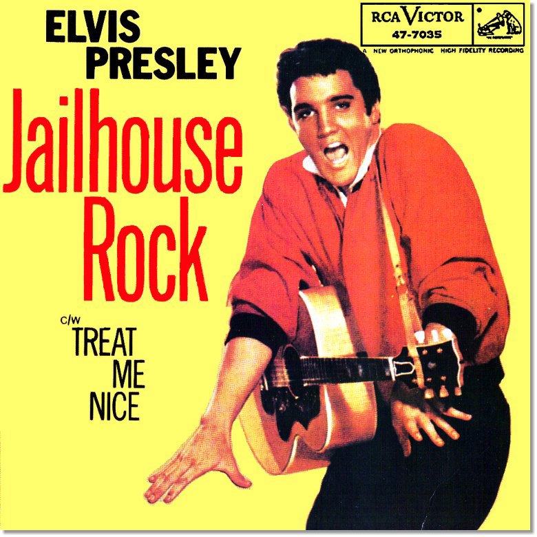ELVIS PRESLEY Sheet Music JAILHOUSE ROCK ロカビリー エルビス 